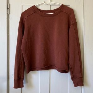 CROPPED AERIE SWEATER